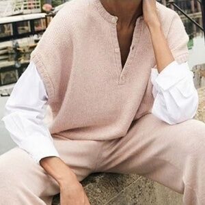 NAADAM Dusty Pink Cashmere Sweater Women's Medium